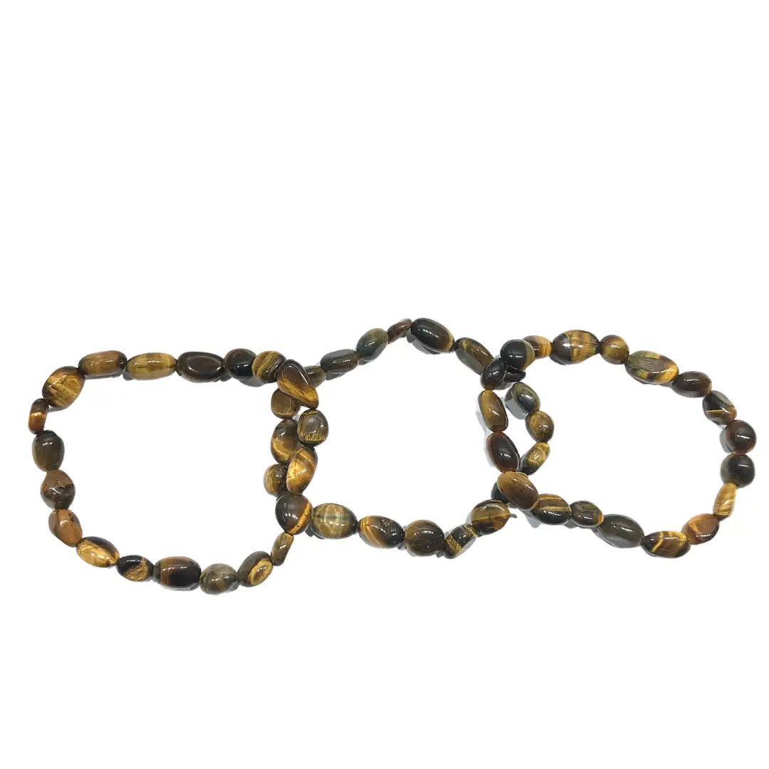 Tiger Eye Tumbled Bracelet