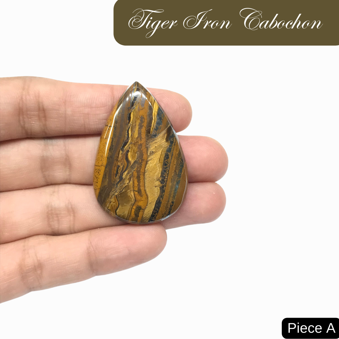 Tiger Iron Cabochons