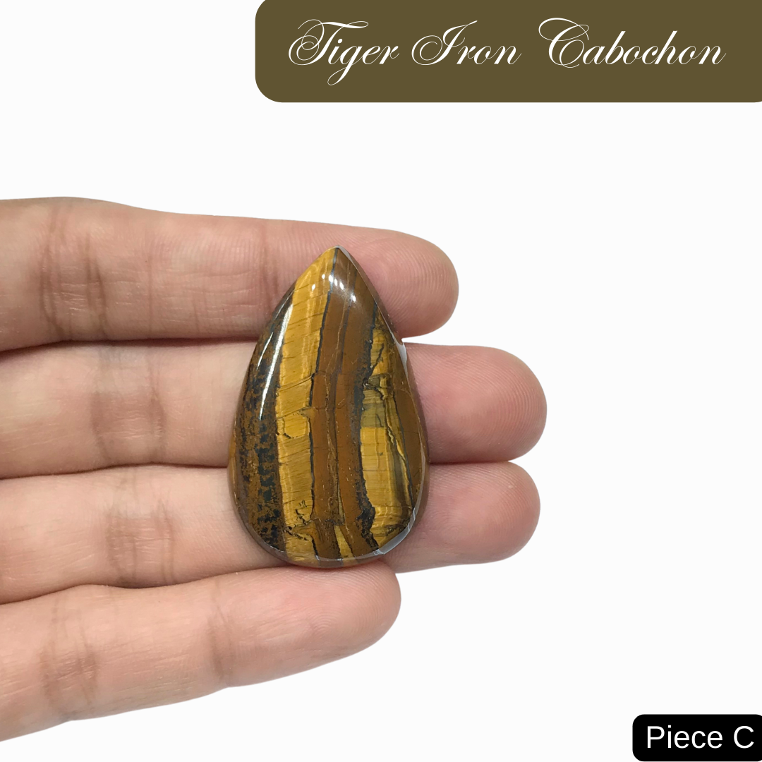 Tiger Iron Cabochons