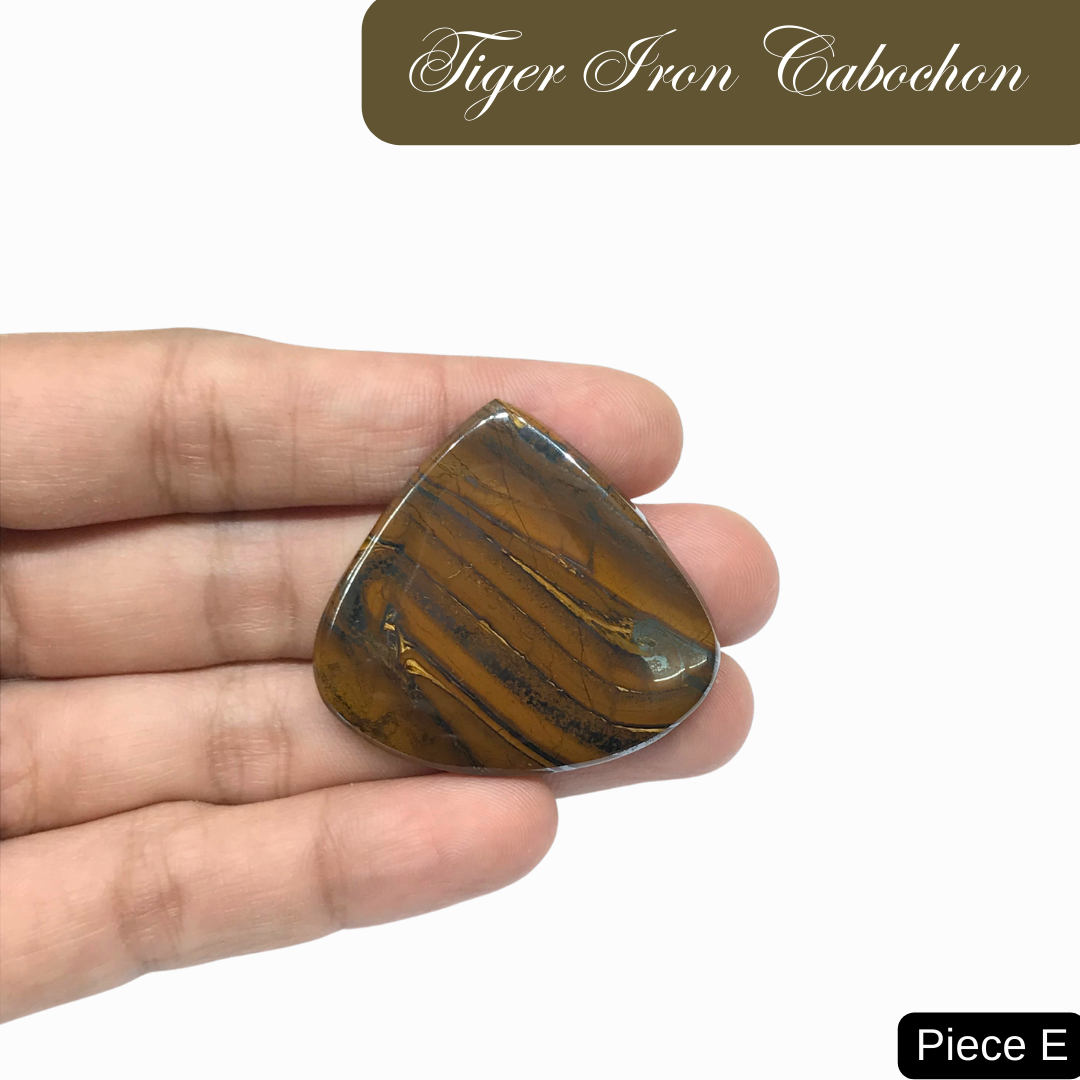 Tiger Iron Cabochons