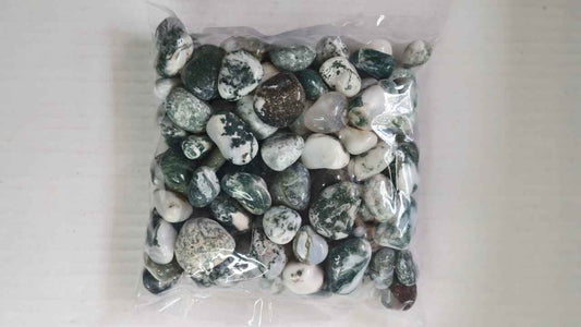 TREE AGATE TUMB;E STONE - 1KG