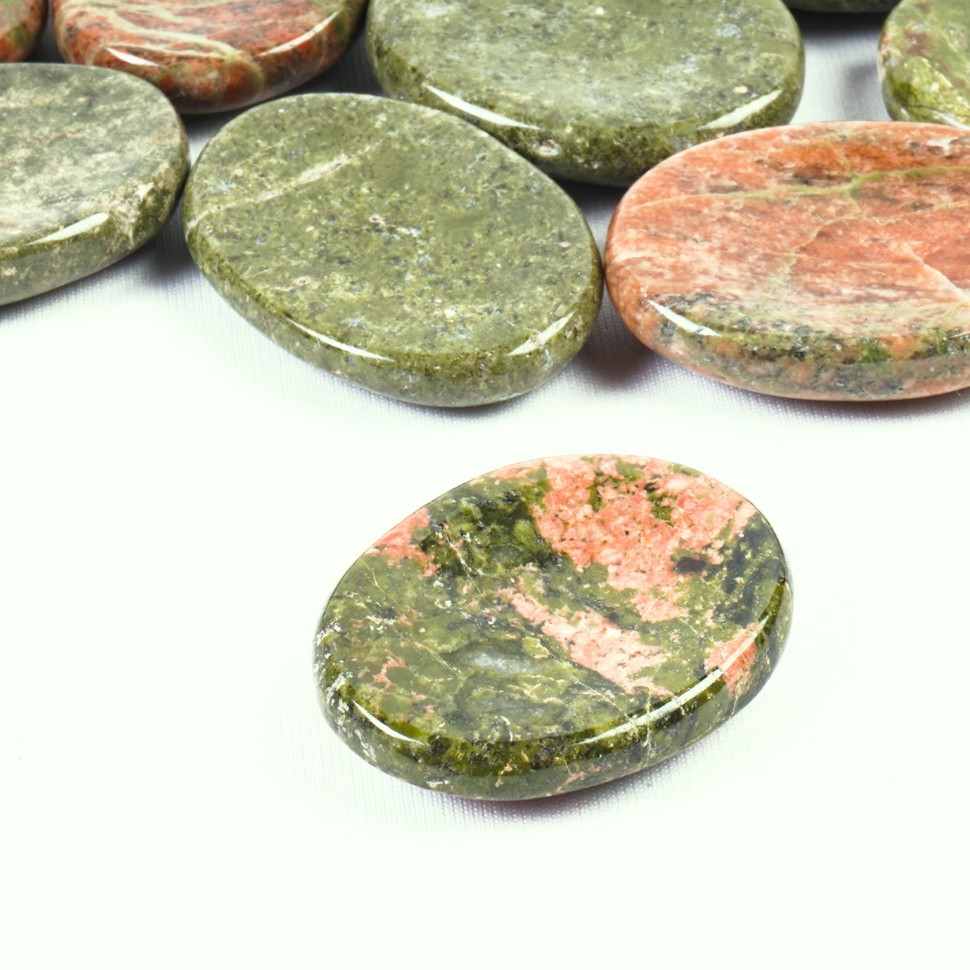 Unakite Worry Stone