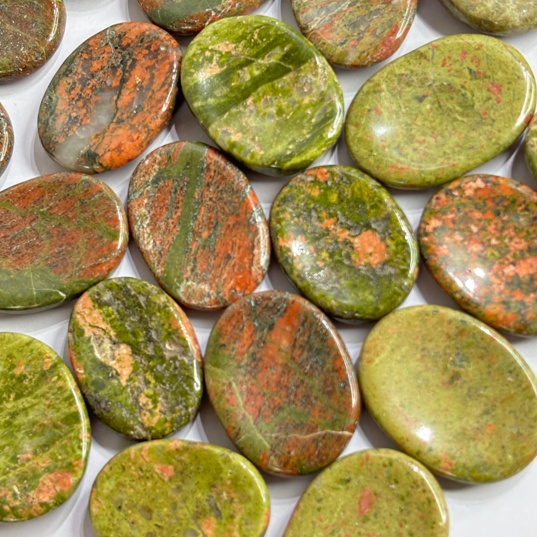 Unakite Worry Stone