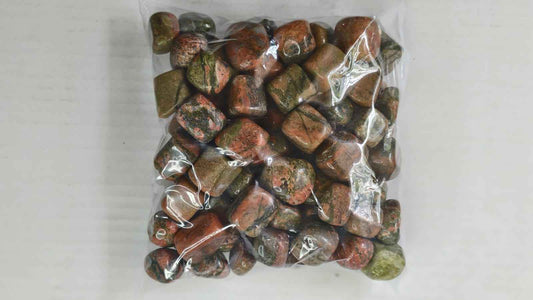 UNAKITE TUMBLE STONE - 1 KG