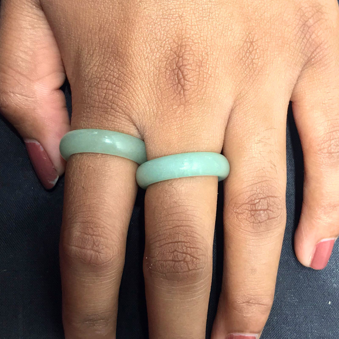 Green Aventurine Rings