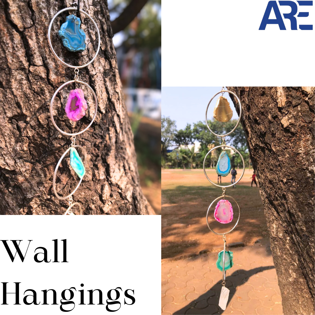 Agate Circle Wall Hangings
