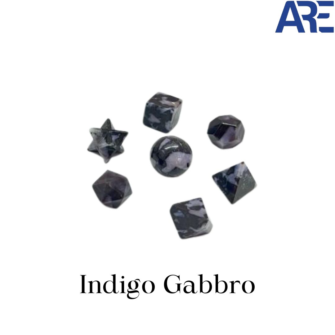 Indigo Gabbro Geometric Set