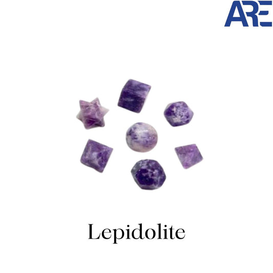 Lepidolite Geometric Set