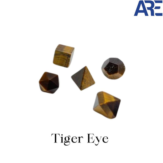 Tiger Eye Geometric Set