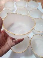 Selenite Bowl- Perfect for cleansing and charging crystals - AEORA ROCKS INDIA -Healing Crystals superstore