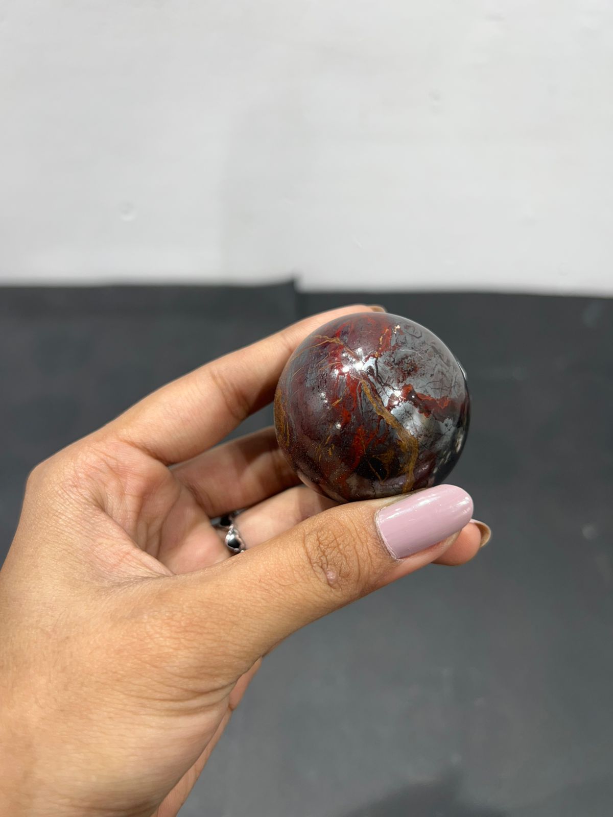 Jespelite sphere 168g - AEORA ROCKS INDIA -Healing Crystals superstore