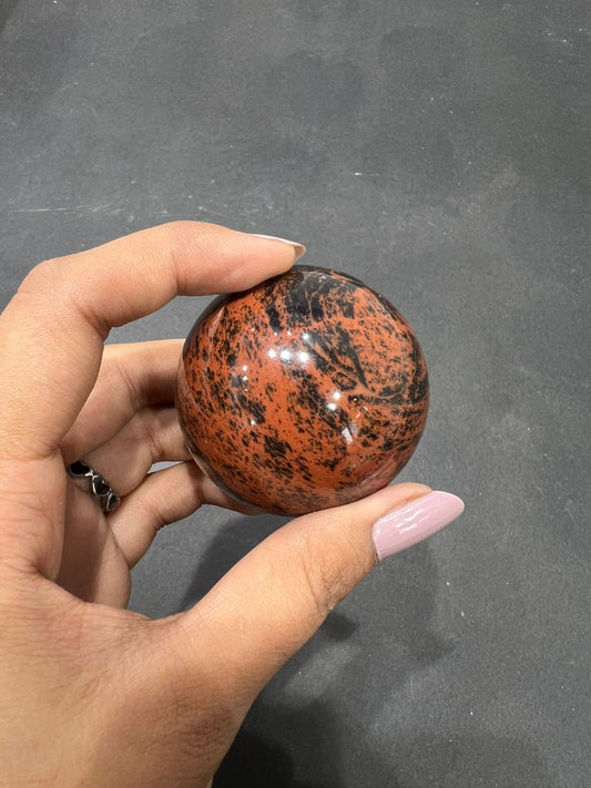 Mohagani Obsidian Sphere 177g