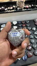 Spinal Matrix Heart 158g - AEORA ROCKS INDIA -Healing Crystals superstore