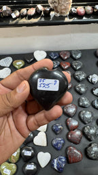 Shungite Heart 75g - AEORA ROCKS INDIA -Healing Crystals superstore