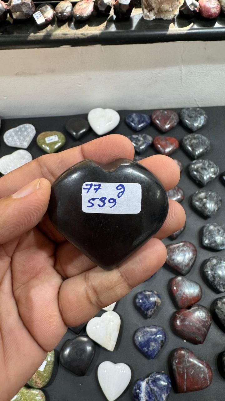 Shungite Heart 77g