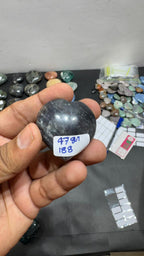 Iolite Heart 47g - AEORA ROCKS INDIA -Healing Crystals superstore