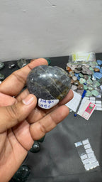 Iolite Heart 114g - AEORA ROCKS INDIA -Healing Crystals superstore
