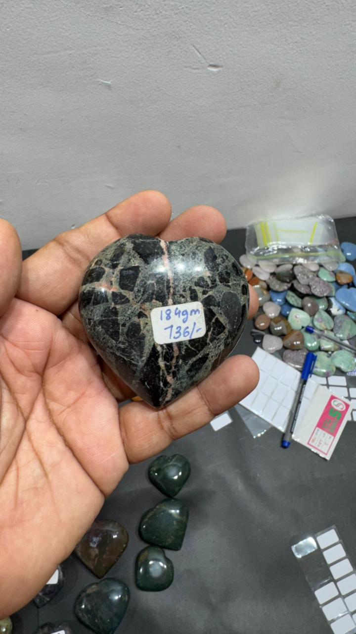 Iolite Heart 184g - AEORA ROCKS INDIA -Healing Crystals superstore