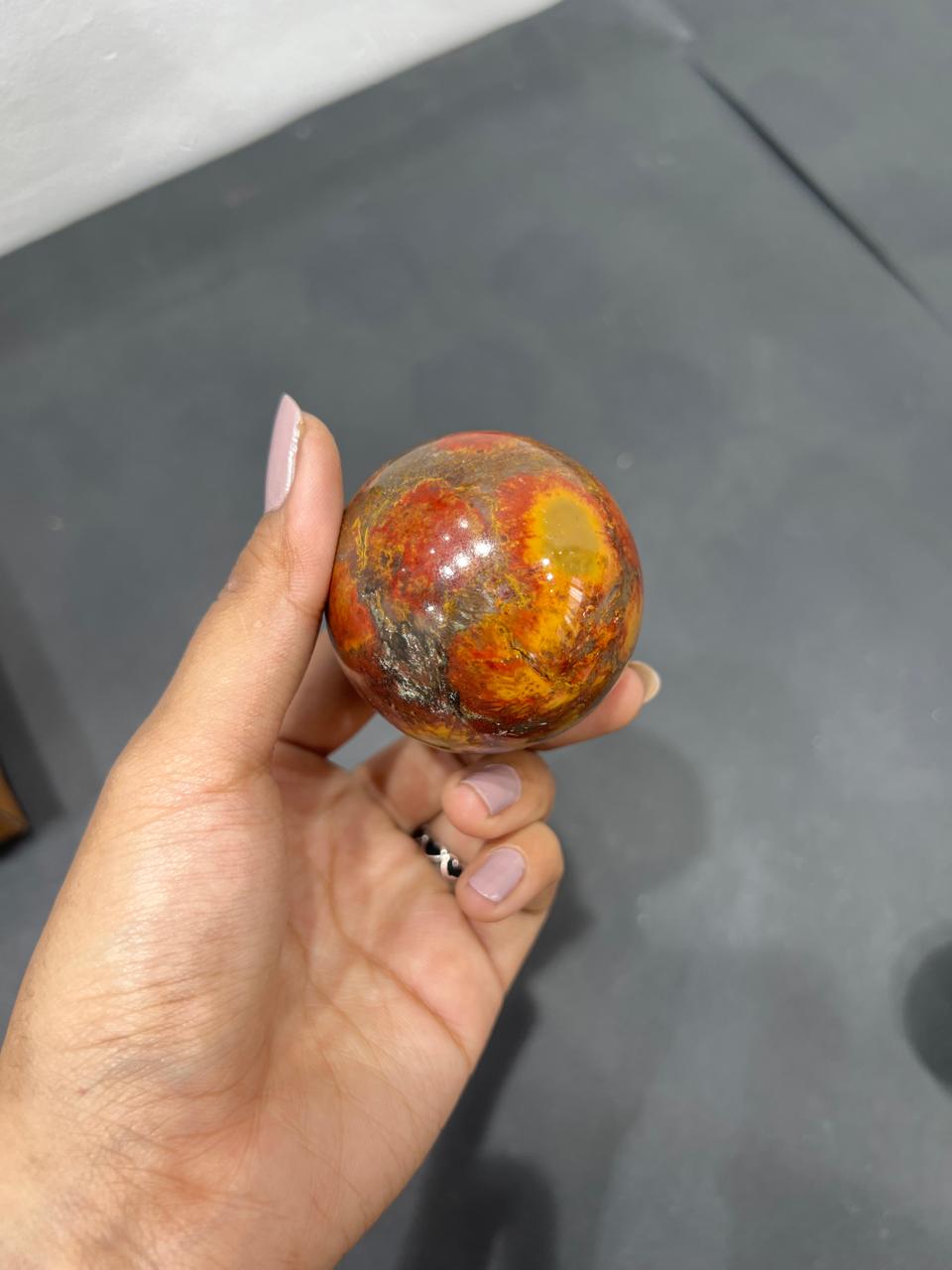 Bombay jasper Sphere 204g