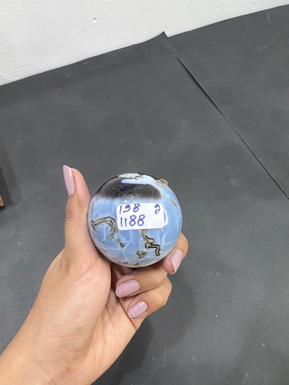 Blue Opal sphere 198g