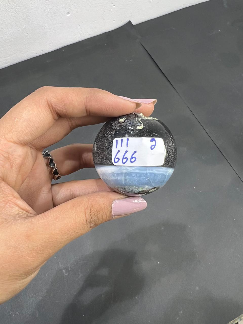 Blue Opal sphere 111g