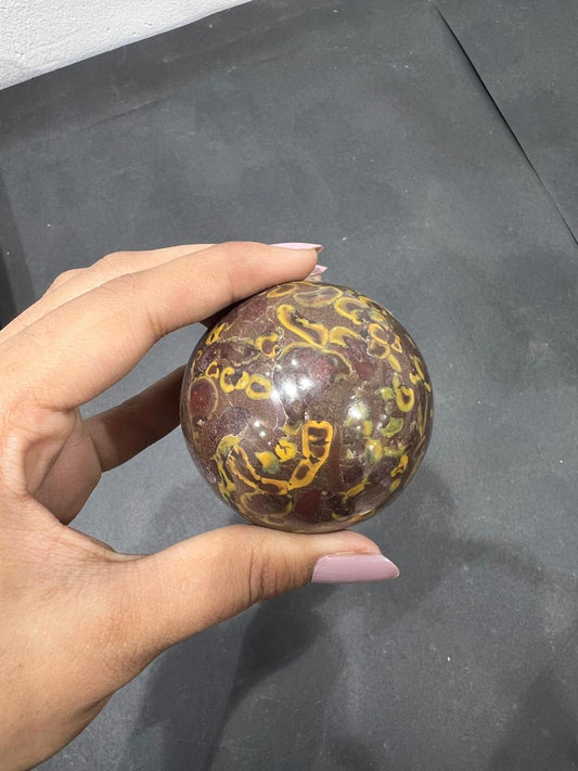 Fruit Jasper Sphere 291g