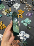 Bloodstone Obelisk 289gms - AEORA ROCKS INDIA -Healing Crystals superstore
