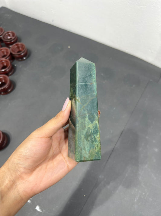Bloodstone Obelisk 300gms