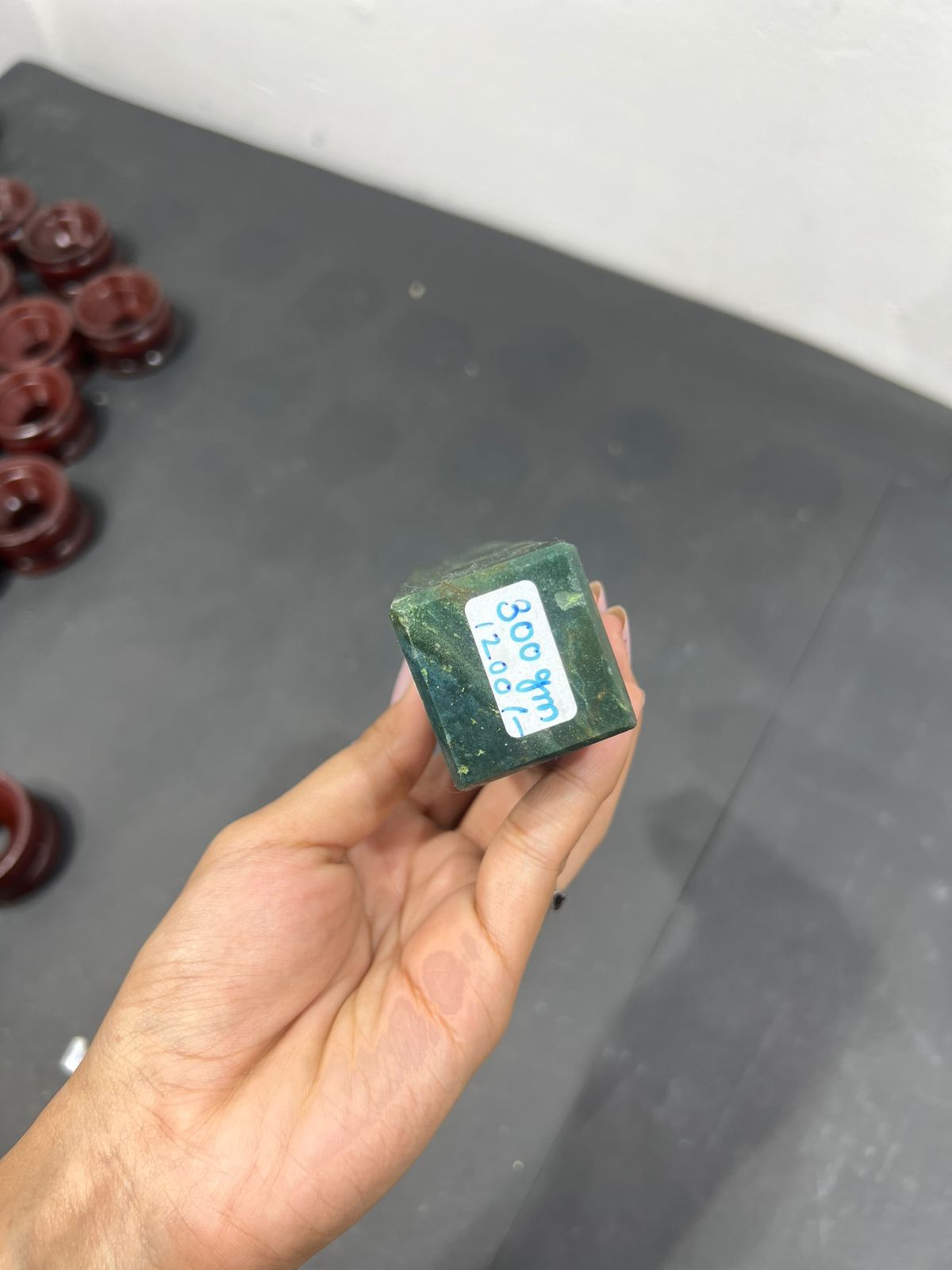 Bloodstone Obelisk 300gms - AEORA ROCKS INDIA -Healing Crystals superstore