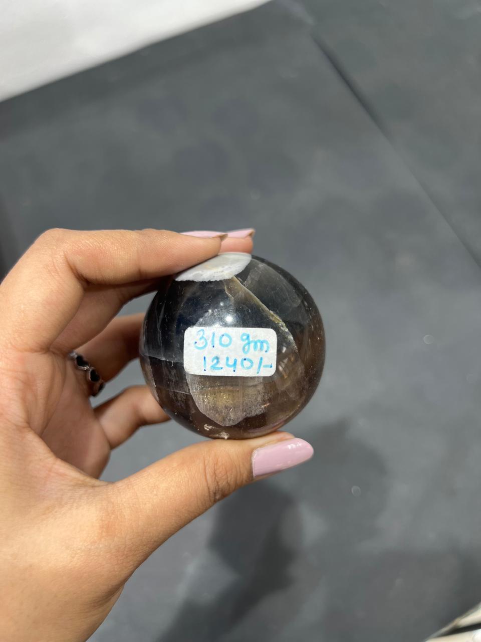 Multi Floride Sphere 310g - AEORA ROCKS INDIA -Healing Crystals superstore