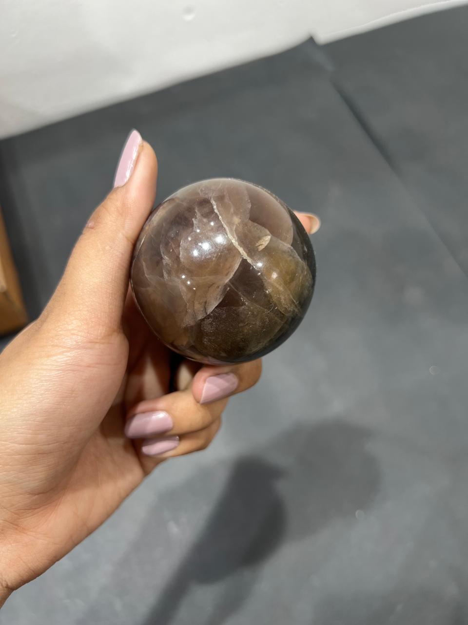 Multi Floride Sphere 310g - AEORA ROCKS INDIA -Healing Crystals superstore