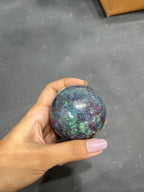 Ruby Kynite Sphere 436g - AEORA ROCKS INDIA -Healing Crystals superstore