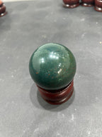 Bloodstone Sphere 240g - AEORA ROCKS INDIA -Healing Crystals superstore