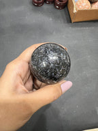 Snowflake Obsidian Sphere 187g - AEORA ROCKS INDIA -Healing Crystals superstore