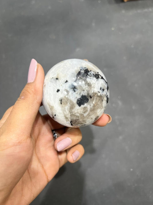 Rainbow Moonstone Sphere 254g