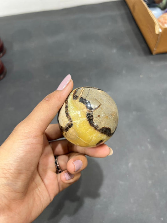 Septarian Nodule Sphere 255g