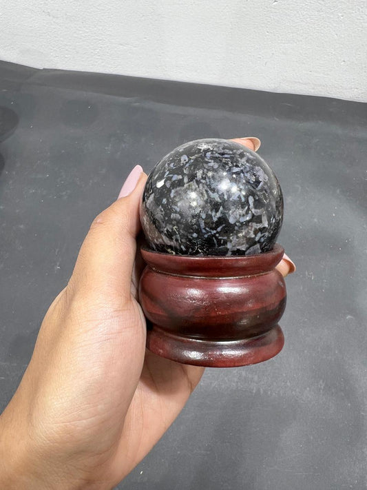 Snowflake Obsidian Sphere 220g