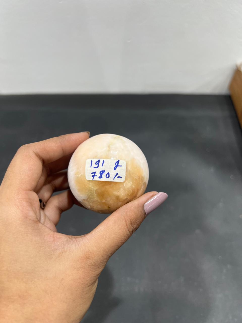 Stilbite Scolecite Sphere 191g