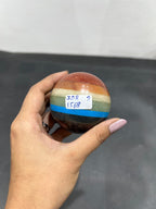 7 Chakra Sphere 328g - AEORA ROCKS INDIA -Healing Crystals superstore
