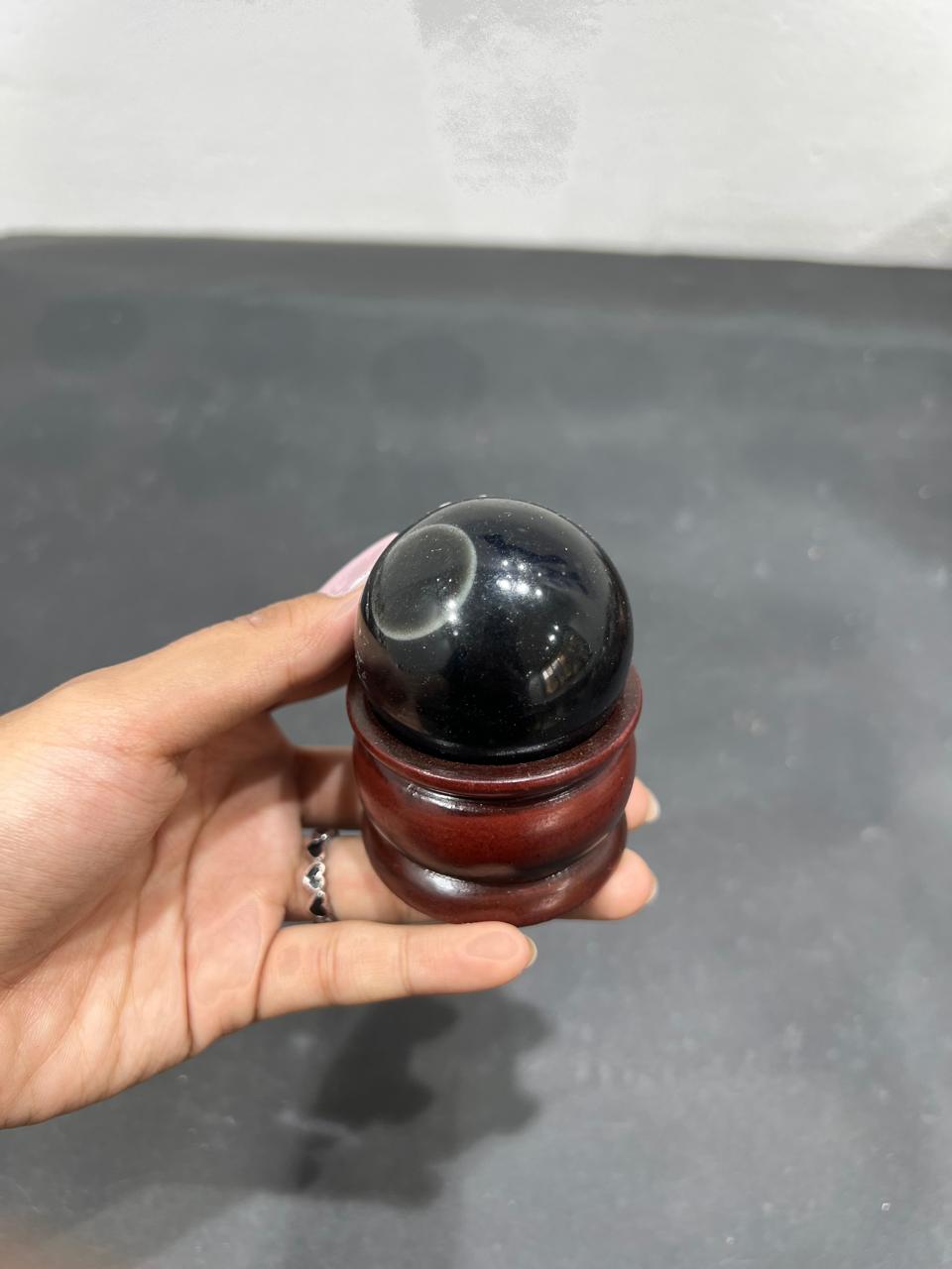 Gold Sheen Obsidian 138g - AEORA ROCKS INDIA -Healing Crystals superstore