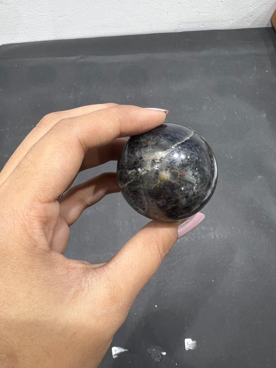 iolite Sphere 410g - AEORA ROCKS INDIA -Healing Crystals superstore