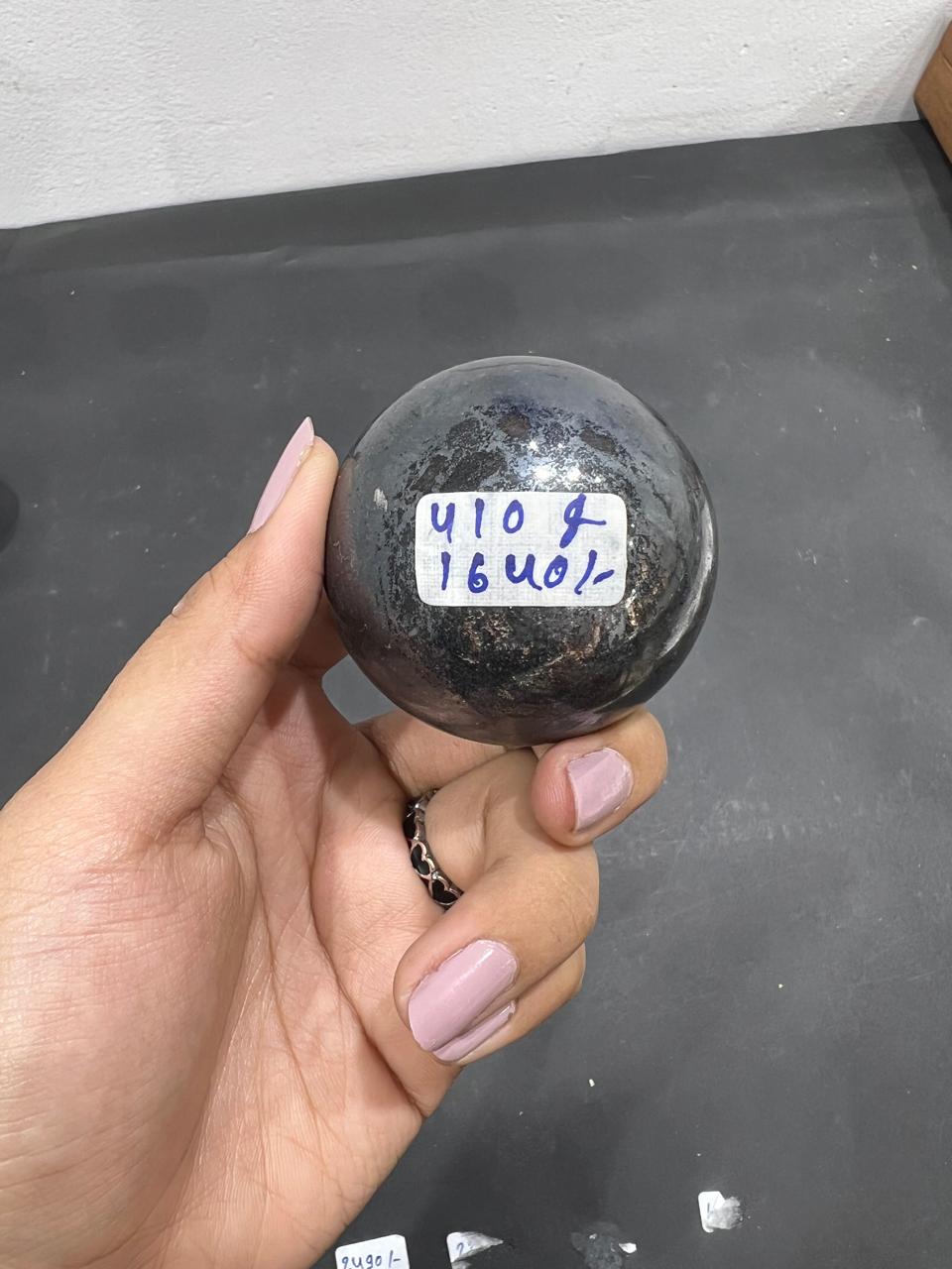 iolite Sphere 410g - AEORA ROCKS INDIA -Healing Crystals superstore