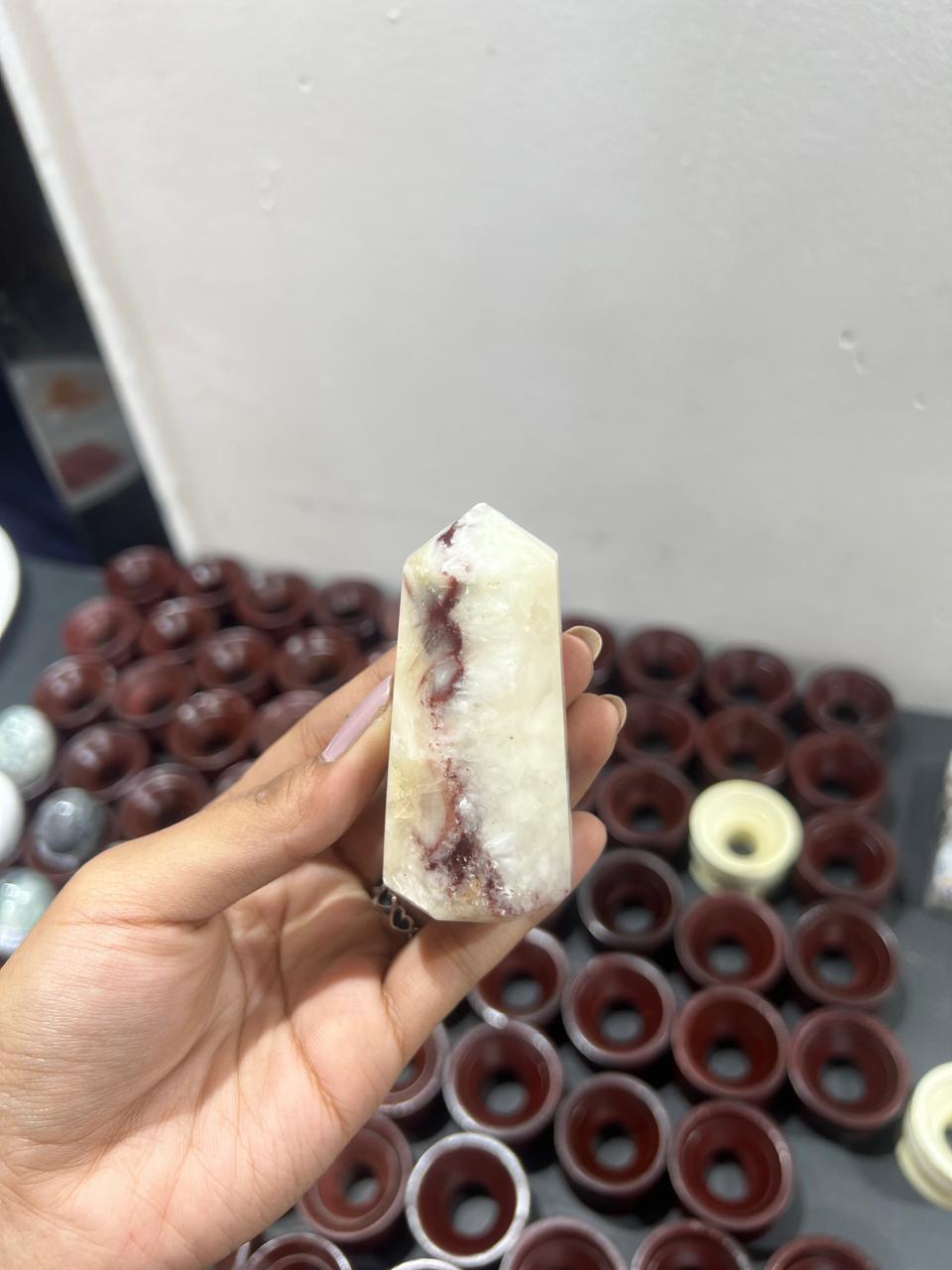 Stilbite red heulandite 104g