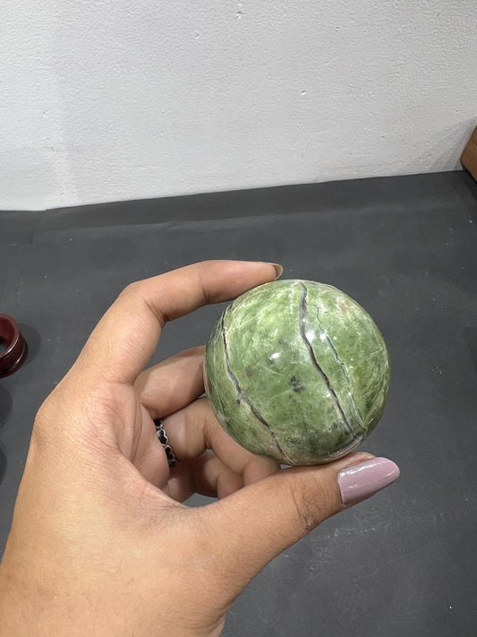 Chrysocolla Sphere 222g