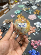 Crazy Lace Agate Sphere 256g - AEORA ROCKS INDIA -Healing Crystals superstore
