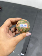 Unakite Sphere 196g - AEORA ROCKS INDIA -Healing Crystals superstore