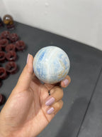 Scheelite Sphere 309g - AEORA ROCKS INDIA -Healing Crystals superstore