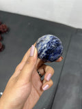 Sodalite Sphere 186g - AEORA ROCKS INDIA -Healing Crystals superstore
