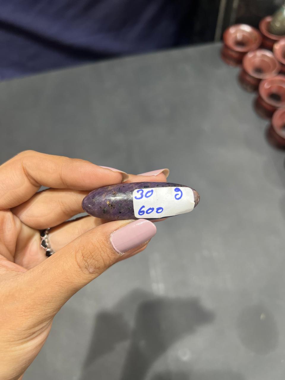 Ruby Lingam 30g - AEORA ROCKS INDIA -Healing Crystals superstore