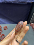 Ruby Lingam 43g - AEORA ROCKS INDIA -Healing Crystals superstore